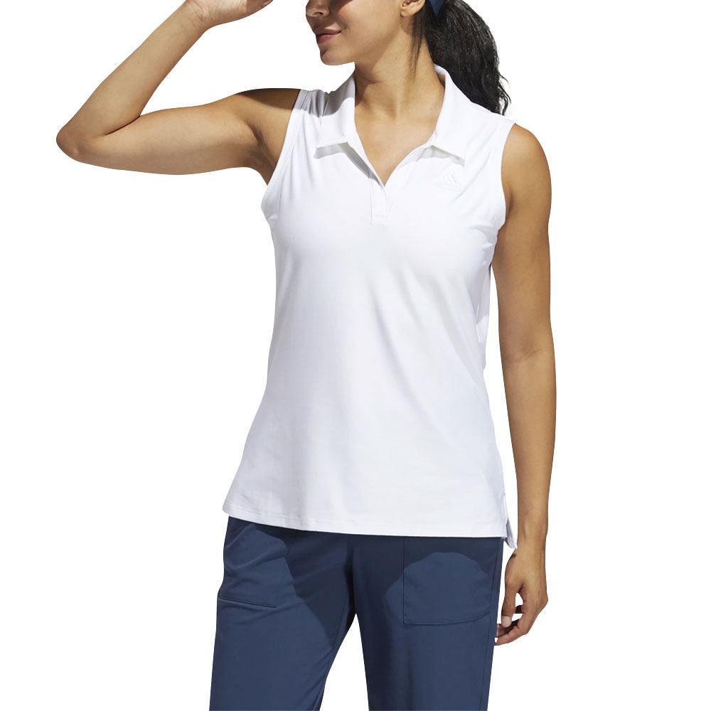Adidas Go-To Sleeveless Golf Shirt 2021 Women - Golfio
