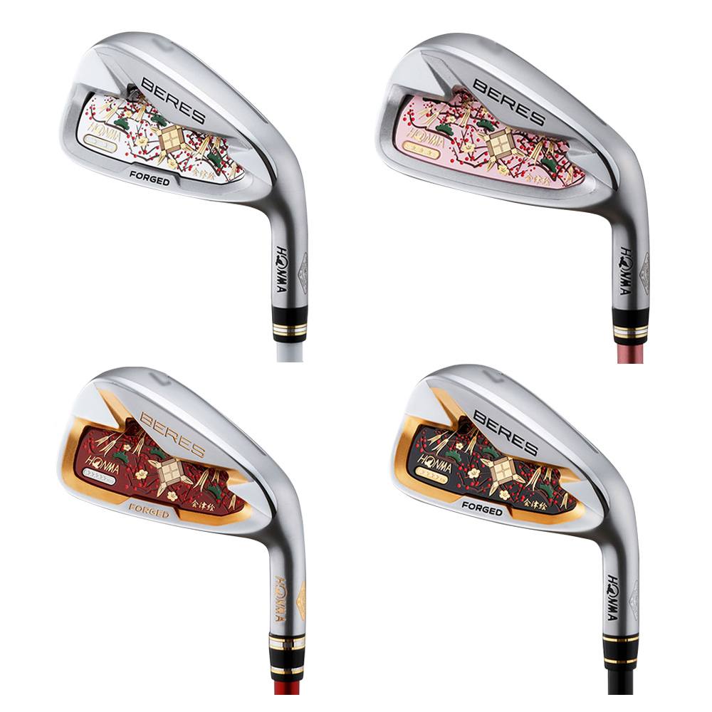 2022 HONMA Women Beres 08 Aizu Iron Set RH 7-11 Graph Lady NEW